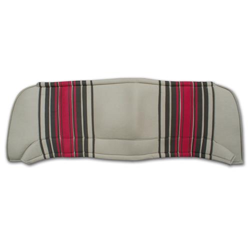 2CV hoedenplank ACHTER BEIGE GESTREEPT stof