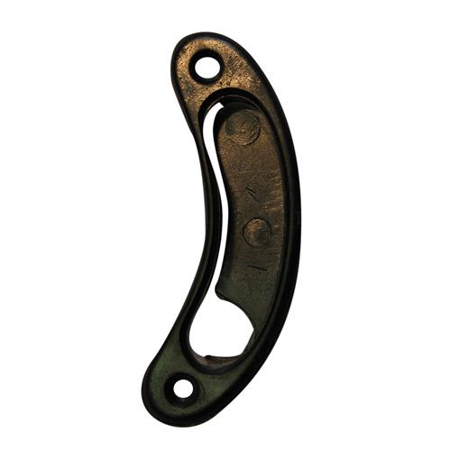 Binnenste handgreep links kunststof bekleding Zwart