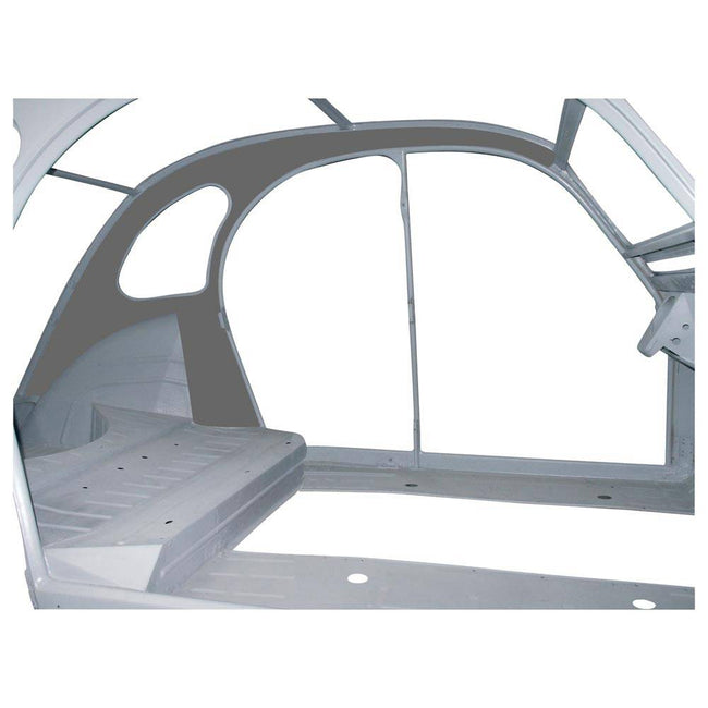 Grijs stof - zijbekleding (6-delig) 2CV NM