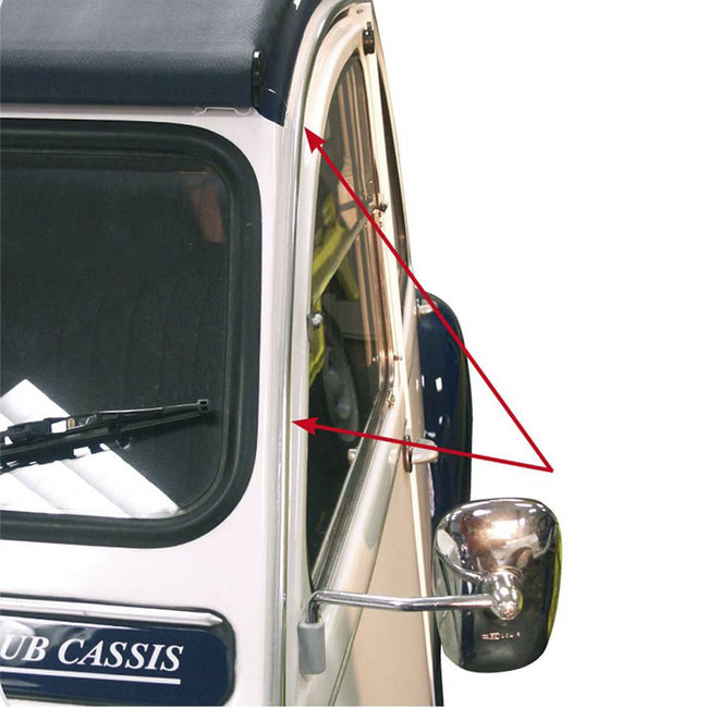 Sierlijst regengoot origineel (per stuk) 2CV