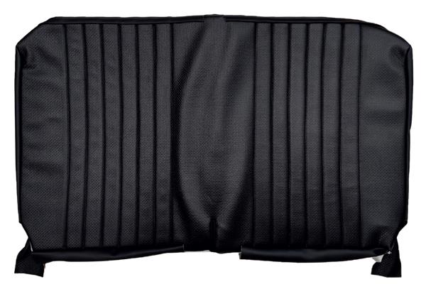 GEPERFOREERD ZWART Skai FRONT zitbankbekleding