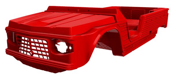 2-deurs bodykit RED HOPI E-STORY