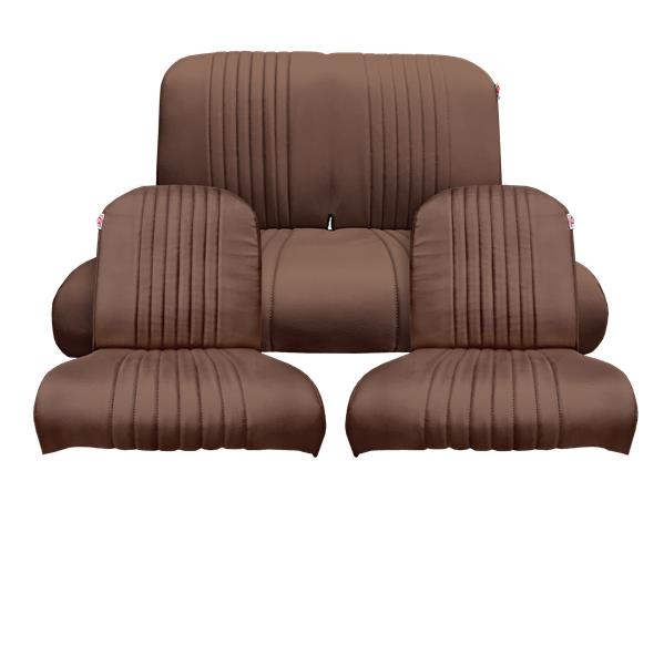 Bekledingspakket (2 Sym voorstoelen + achterbank) Skai BROWN 2CV