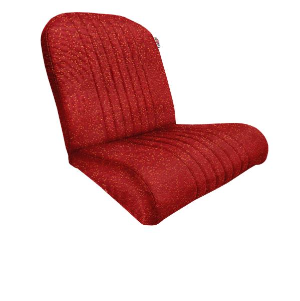 Symmetrische stoelbekleding LINKS VOOR RED DIAMOND stof