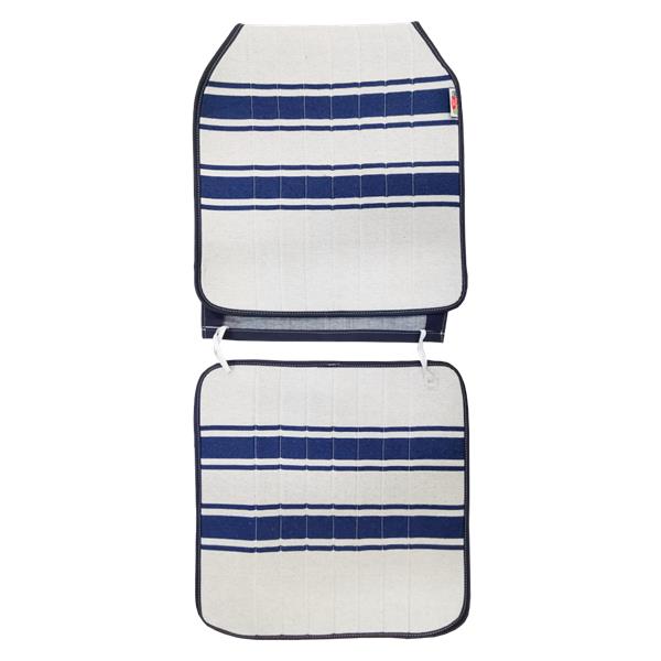 Symmetrische stoelbekleding LINKS VOOR in stof FRANCE 3 (zonder kleppen)