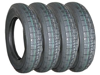 Set van 4 banden 125/15 _ Gelijkaardig profiel MICHELIN X