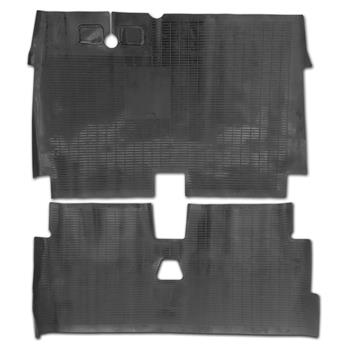 Lot rubberen matten voor en achter 1970 ->