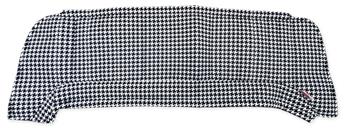 2CV hoedenplank ACHTERKANT Houndstooth stof