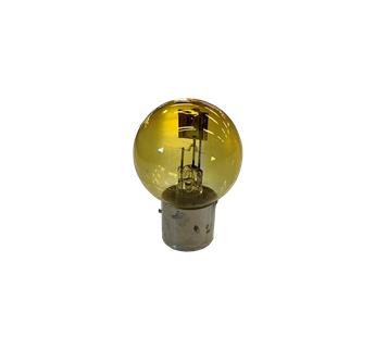 6 Volt gedimde koplamp geel