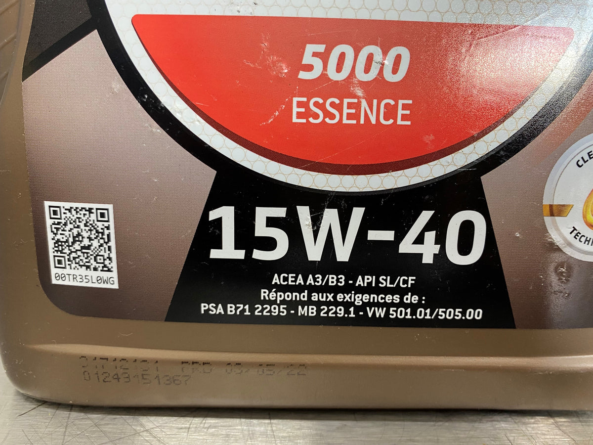 Motorolie 5l Total 15W40