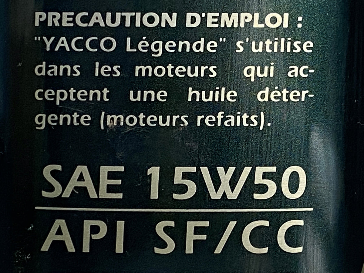 MOTOROLIE YACCO 2L 15W50