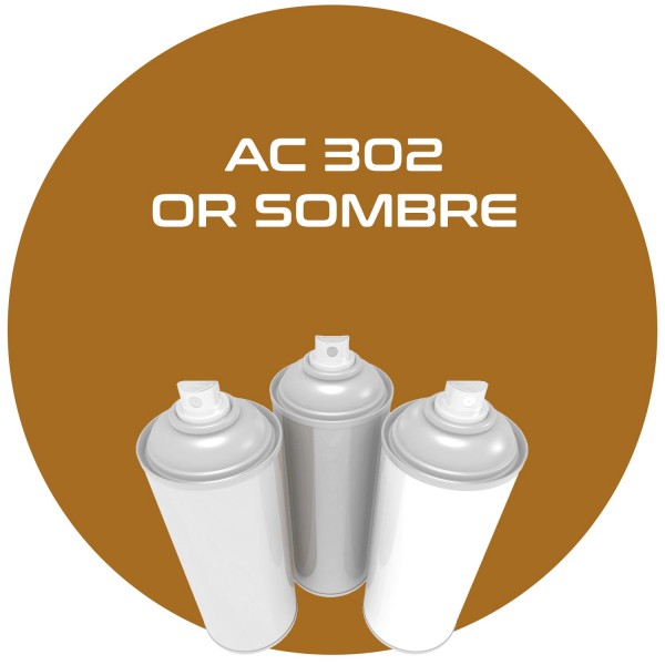 DONKER GOUD AEROSOL AC302 400 ML