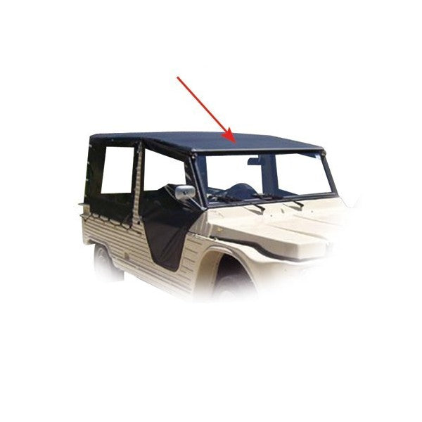 DAKHOES + KRUIS MEHARI AM ZWART