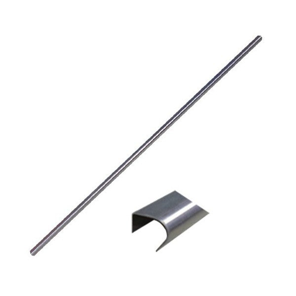 ALUMINIUM STRIP BOVENSTE SEAL BEVESTIGING 2CV KAP
