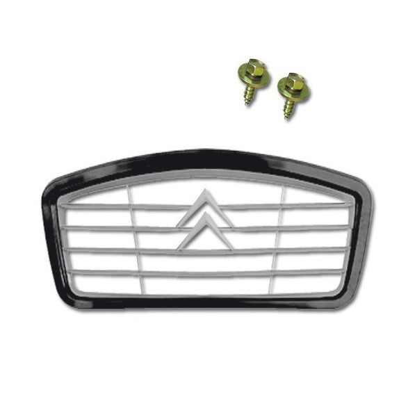 2 CV NM GRILLE MET ZWARTE RAND.