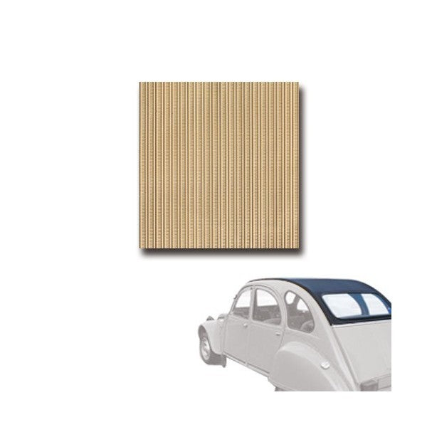GESLOTEN 2CV BEIGE GAZELLE KAP BUITENKANT