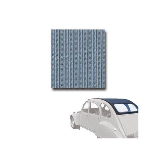 KAP 2CV CELESTE BLAUW BUITEN GESLOTEN
