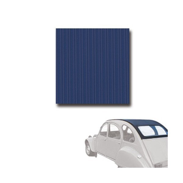 2CV KAP VAN BINNENIN GESLOTEN MARINEBLAUW