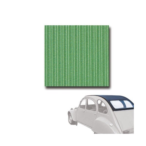KAP 2CV GROENE TUILERIE VAN BINNEN GESLOTEN