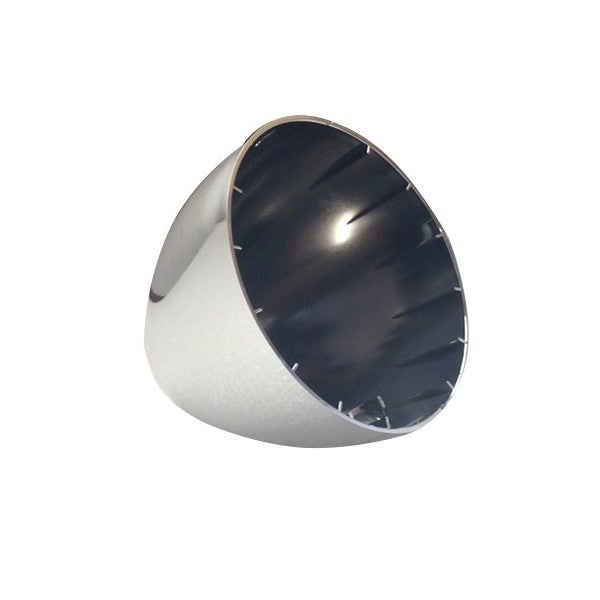 NIEUWE CHROOM 2CV KOPLAMPBEVESTIGING MET VINGER EN BEVESTIGINGSBOUT