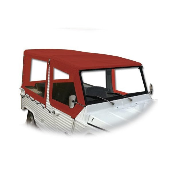 COMPLETE SET TRADITIONELE RODE COVER VOOR MEHARI