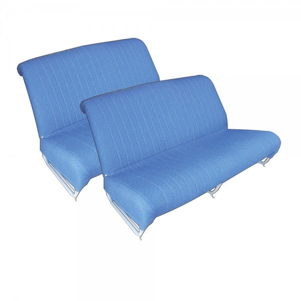 VOOR AZAM STOELEN BEKLEDING KIT + DIAMOND BLAUWE STOF ACHTER