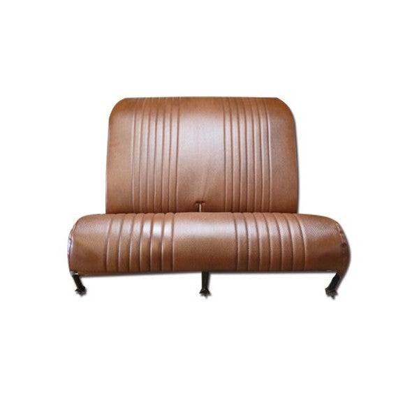 2CV BRUIN GEPERFOREERDE SKAI VOORBANKBEKLEDING