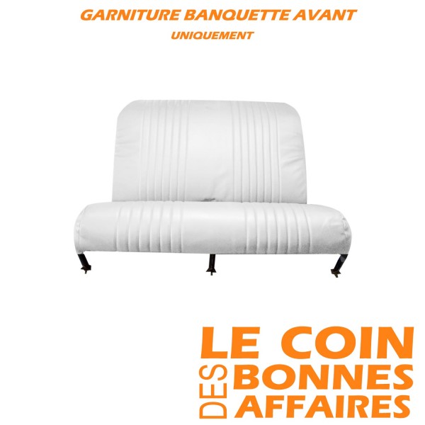 2CV VOORSTOELHOES WIT SKAI