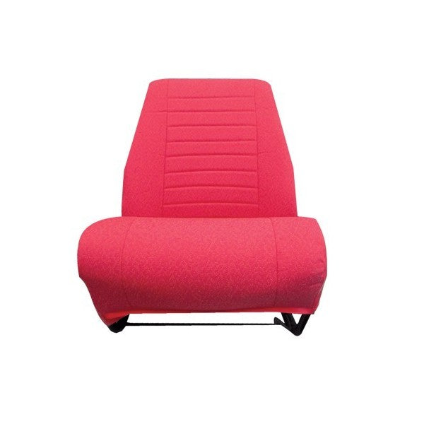 BEKLEDING AMI8 BREAK 2E GENERATIE 2 VOORSTOELEN + ACHTERBANK. RODE DIAMANT