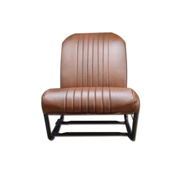 ZITTINGBEKLEDING BRUIN GEPERFOREERD SYMMETRISCH D SKAI