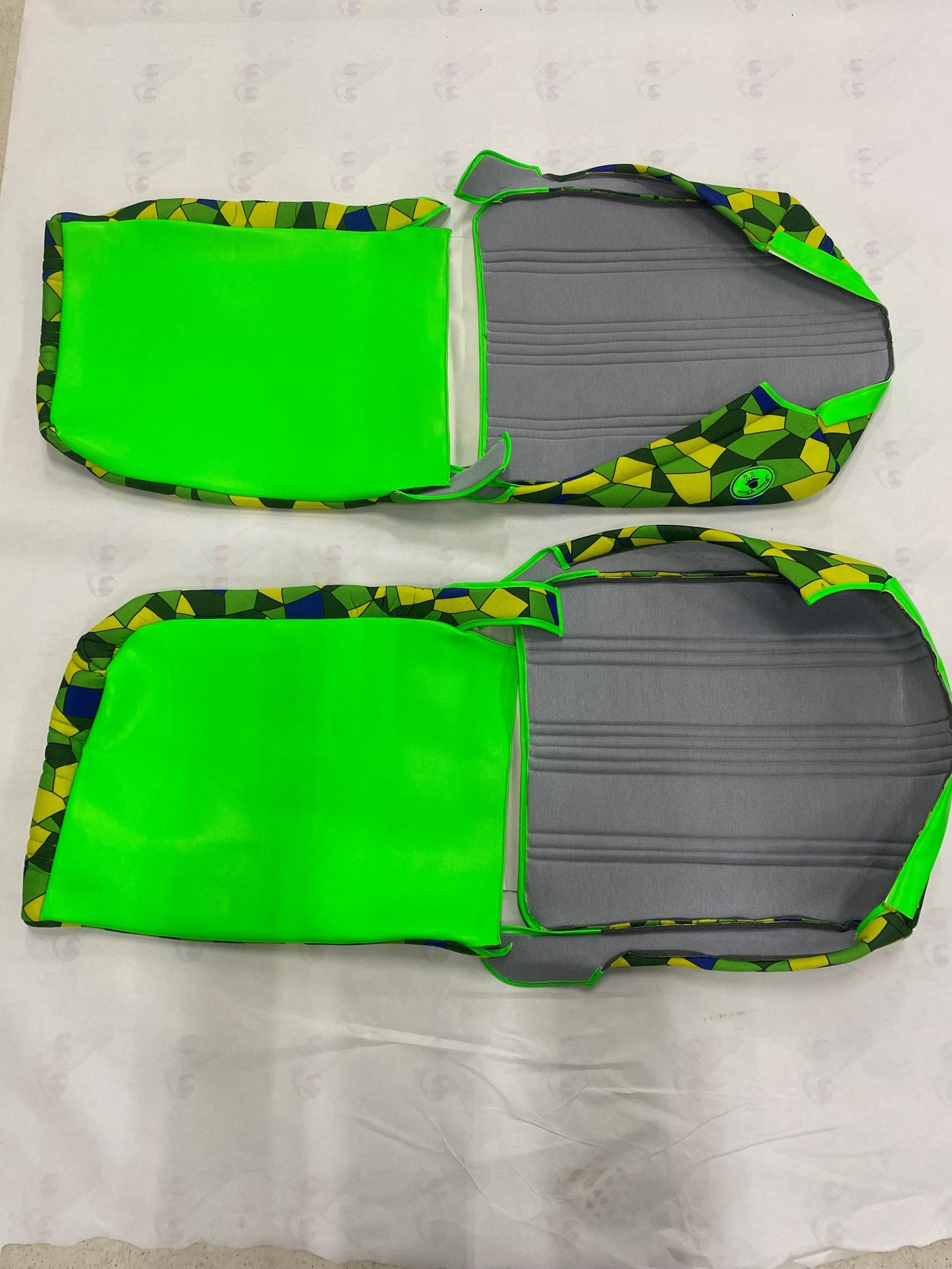 2CV HARLEQUIN BEKLEDING SET