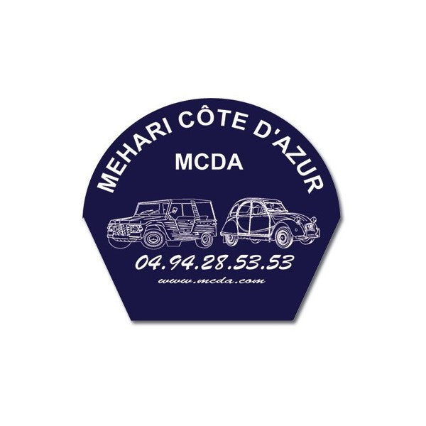 MEHARI BLAUW RECLAME RESERVEWIELHOES