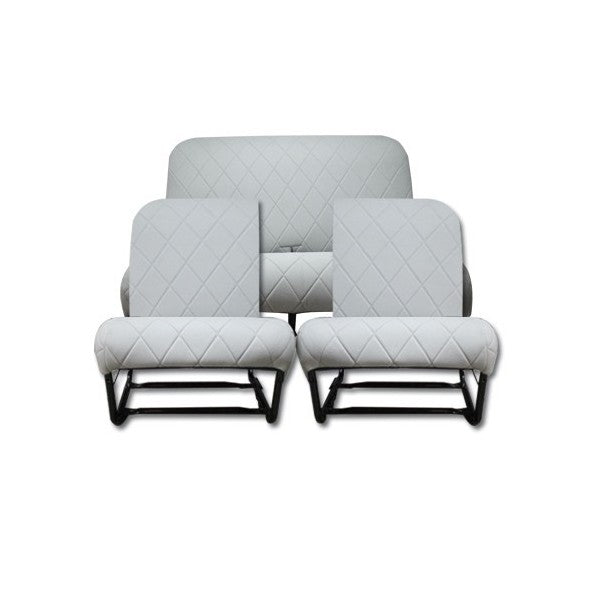 HOEDBEKLEDING SET ASSY+ACHTERBANK