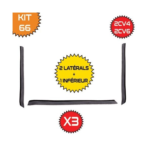 2CV KOFFERBAK PAKKINGSET