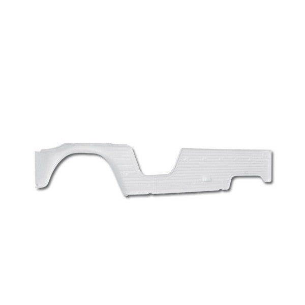 ZIJPANEEL RECHTS WIT 3.5MM