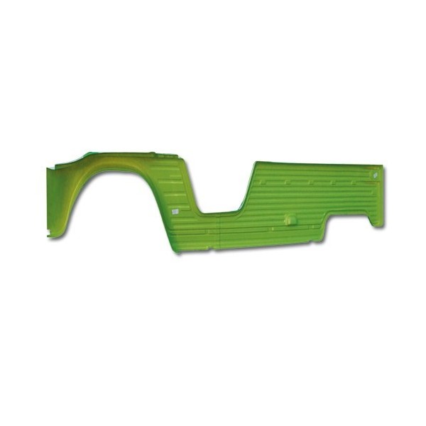 ZIJPANEEL D GROEN TIBESTY 3.5mm anti uv