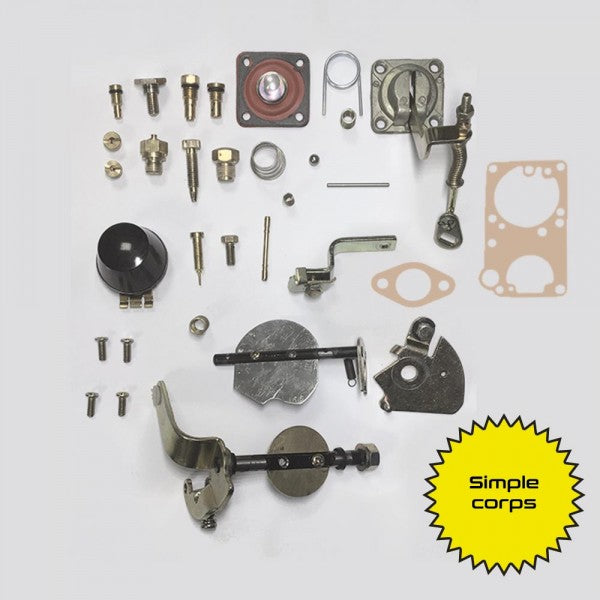SUPER COMPLETE REPARATIESET VOOR ENKELBODY CARBURATEUR 34 PICS