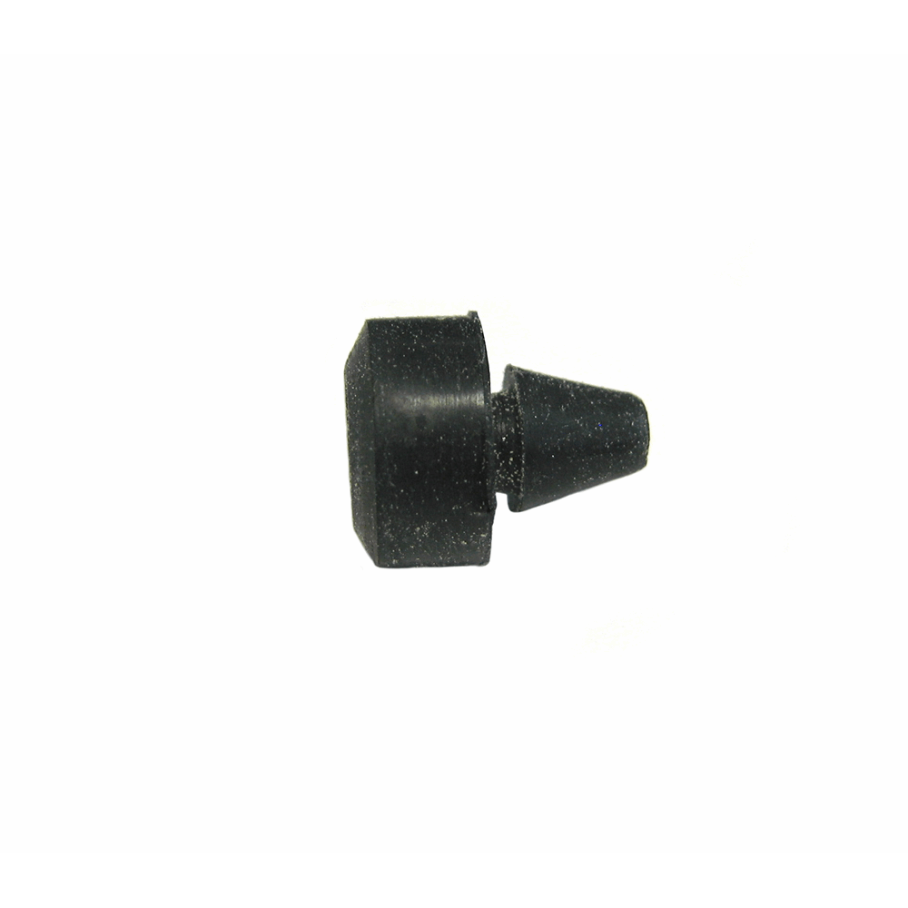 Puntrubber bumper voor