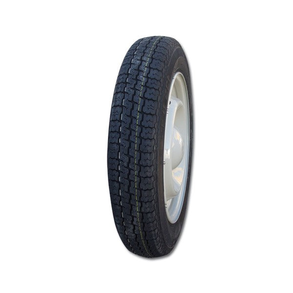 COMPLEET WIEL 135X15 OP GRIJZE VELG