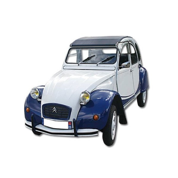 STICKER VOOR 2CV CHARLESTON BLAUW