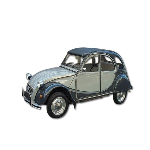 STICKER VOOR 2CV CHARLESTON GRIJS