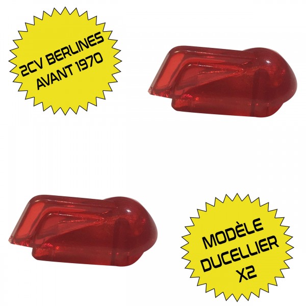 PAAR 2CV KOPLAMPEN DUCELLIER MODEL