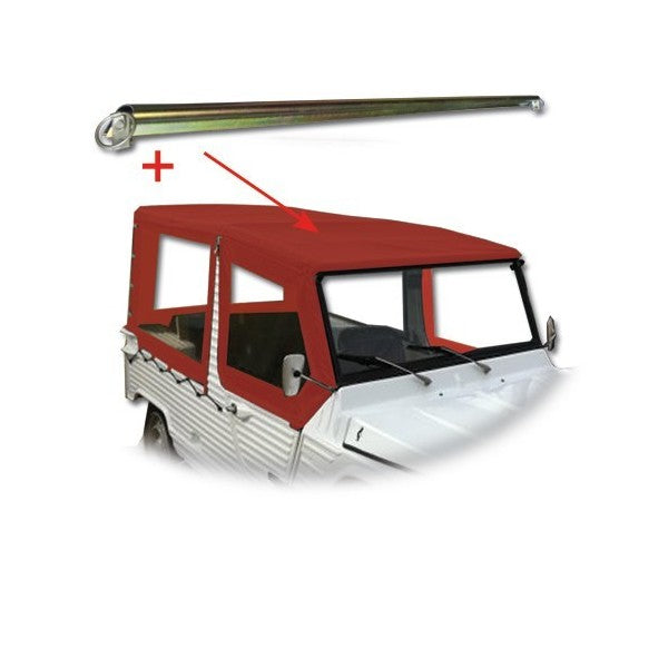 DAKHOES + KRUIS MEHARI VOOR 07/1982 ROOD